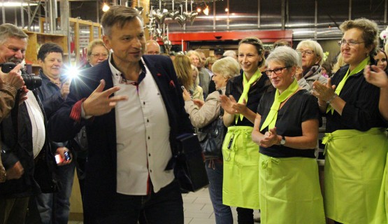 Er&ouml;ffnung s&acute;Blumeh&auml;fele mit Markus Wohlfahrt