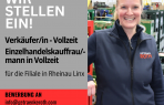 Verk&auml;ufer/in und Einzelhandelskauffrau/-mann in Vollzeit f&uuml;r Rheinau Linx