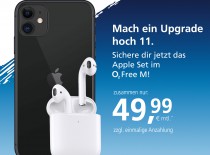 Mach ein Upgrade hoch 11 - Apple mit O2 Free M