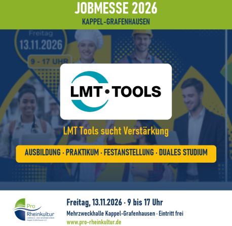 LMT Tools sucht Azubis, Dual-Studierende, Rundschleifer und CNC Dreh-Fr&auml;ser (m/w/d)