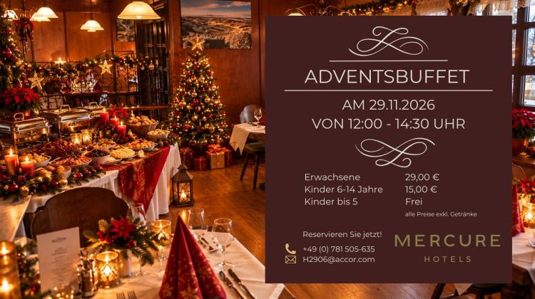 Adventsbuffet 29.11.2026