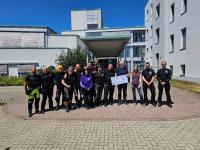 30 Motorr&auml;der, ein Ziel - Benefizfahrt bringt 2.100 &euro; f&uuml;r kranke Kinder