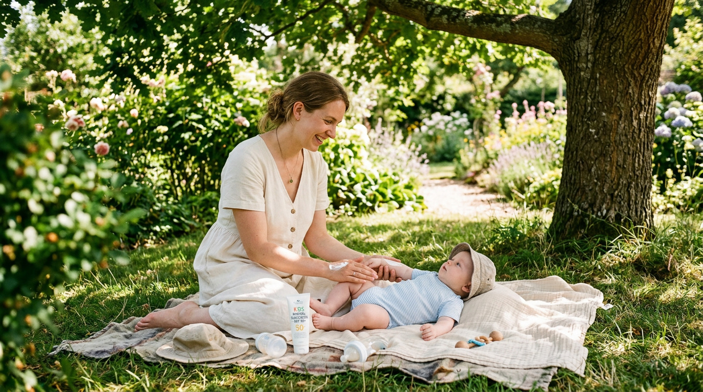 Sommer mit Baby: Wenn die Sonne mehr Fragen aufwirft als Antworten