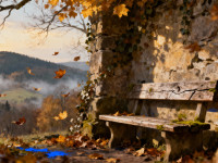 Klaus Huber: Wenn der Herbstwind Ruhe schenkt Ein nachdenkliches Gedicht zum sp&auml;ten Oktober