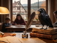Rabenfeder26: Wenn W&uuml;nsche, Handys und M&ouml;glichkeiten auf dem Papier landen