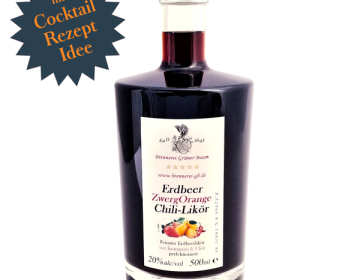 Erdbeer-Orangen-Chili-Lik&ouml;r 20 % vol.